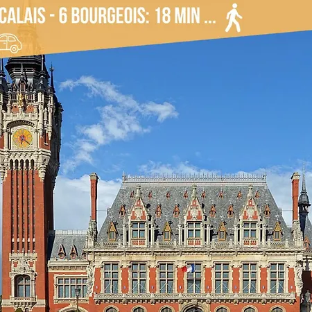 شقة L'esplanade - 2 -proche Gare Centre Ville- Cnpe كاليه